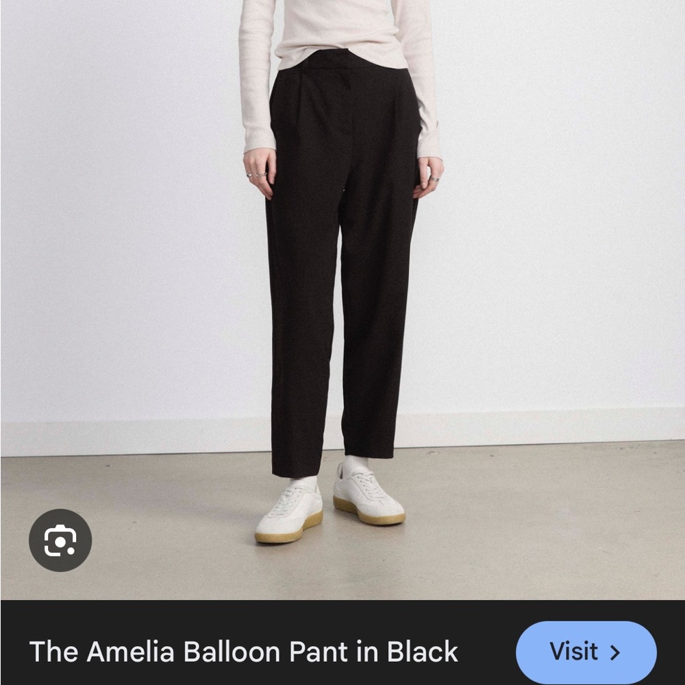 Frank & Oak Black Women's Amelia Pants